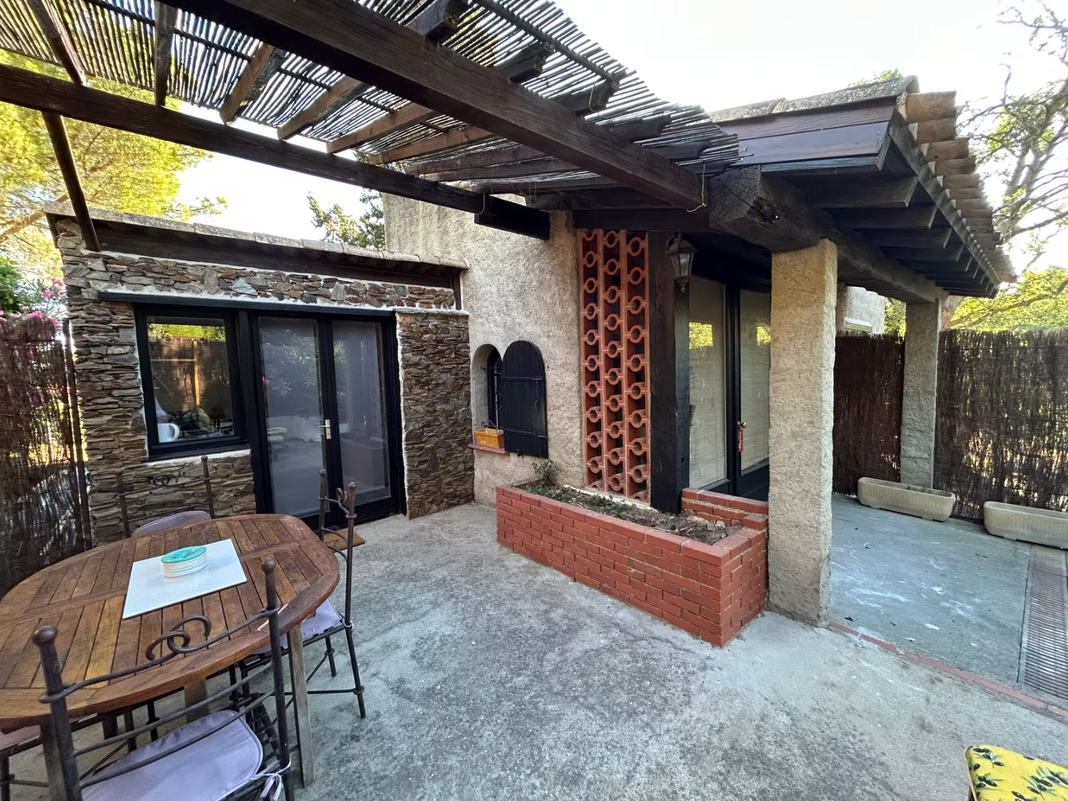 Terrasse privée du Casot Étoilé